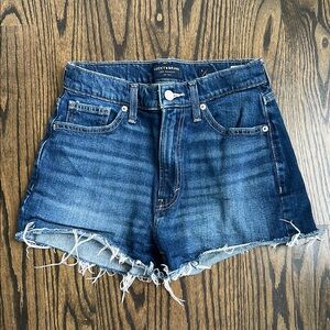 Lucky Brand Dark Blue Denim Jean Shorts